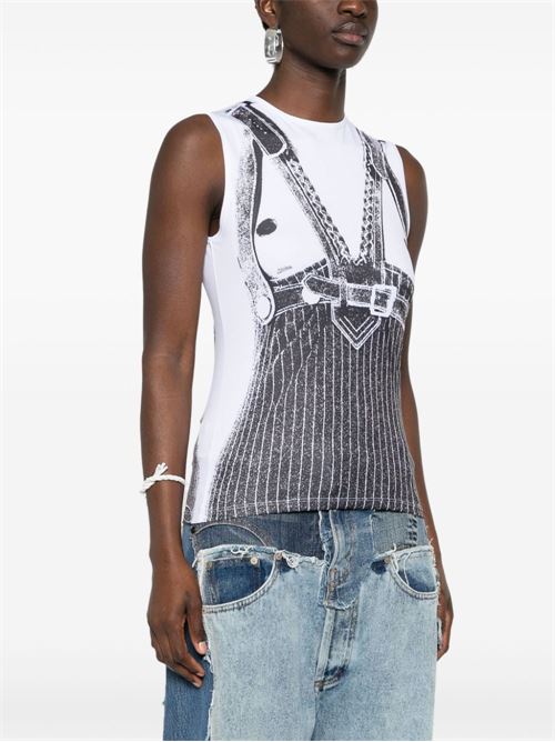 Top Madonna trompe l'il JEAN PAUL GAULTIER | 2425UTO183J5470100